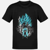 T-shirt Dragon Ball "Shadow Warriors" - Vegito Blue